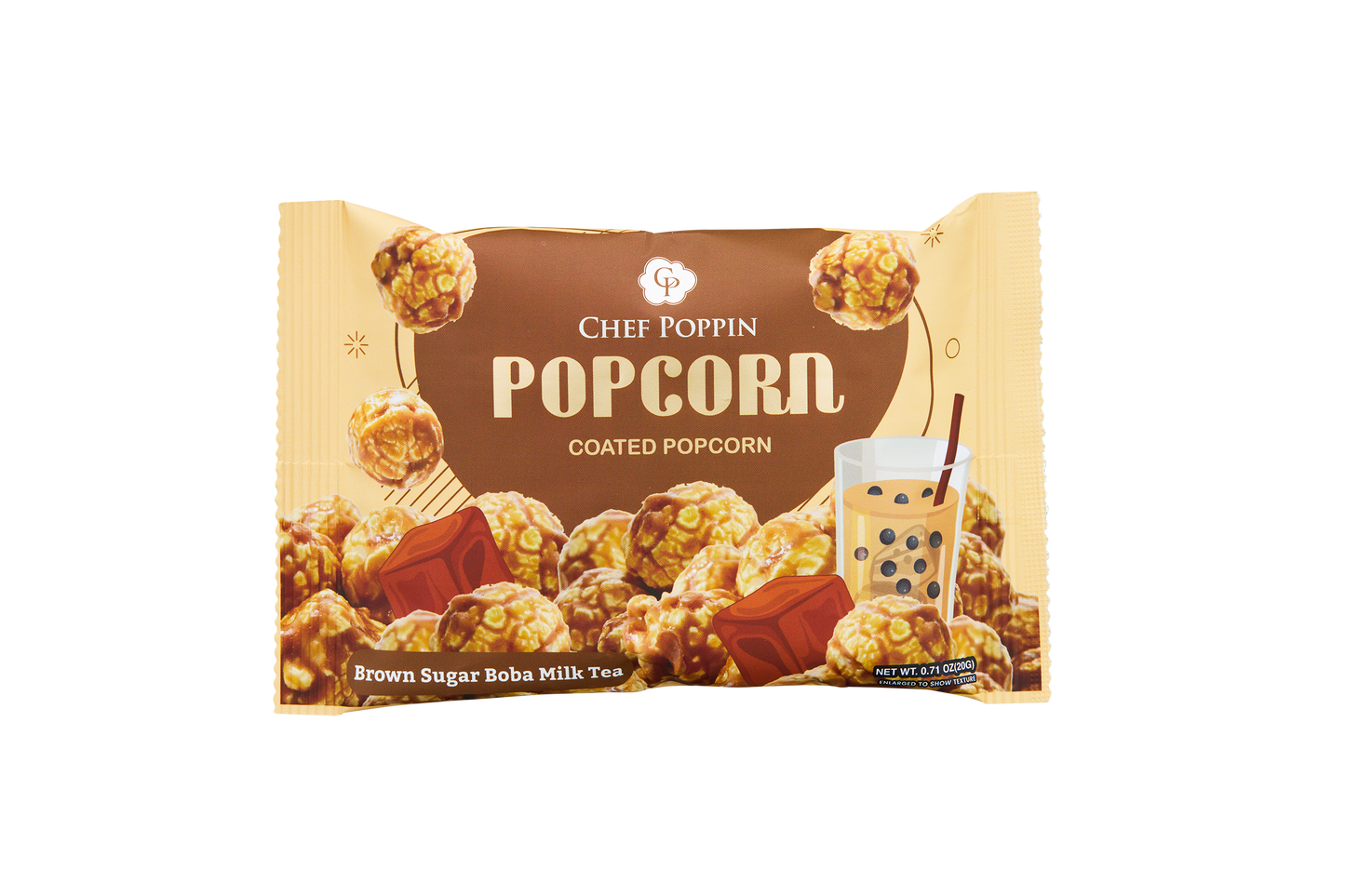 Brown Sugar Boba Milk Tea Popcorn